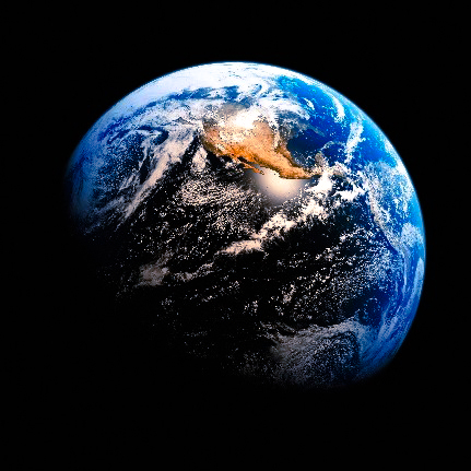 La planète Terre vue de l'espace