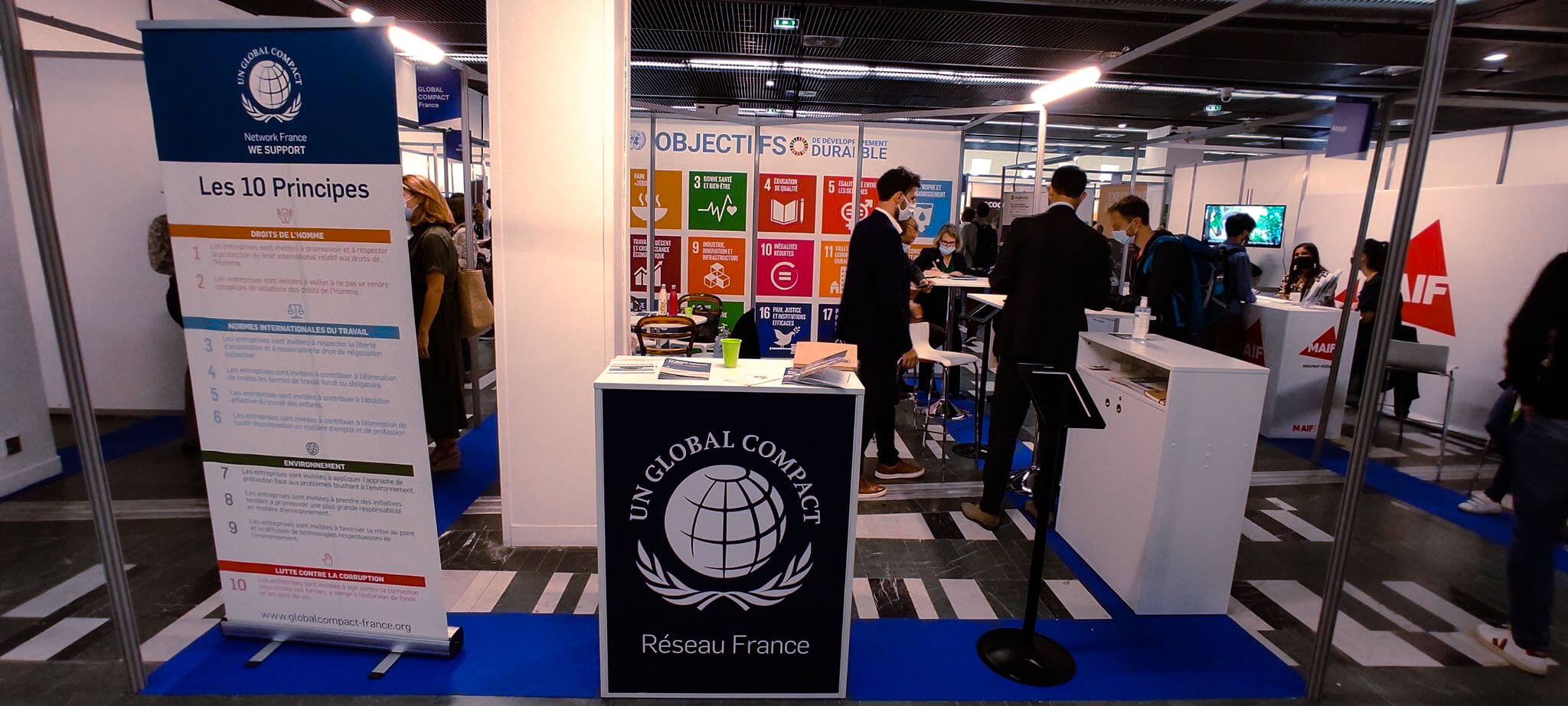 La participation du Pacte mondial Réseau France à la 14eme édition du salon Produrable